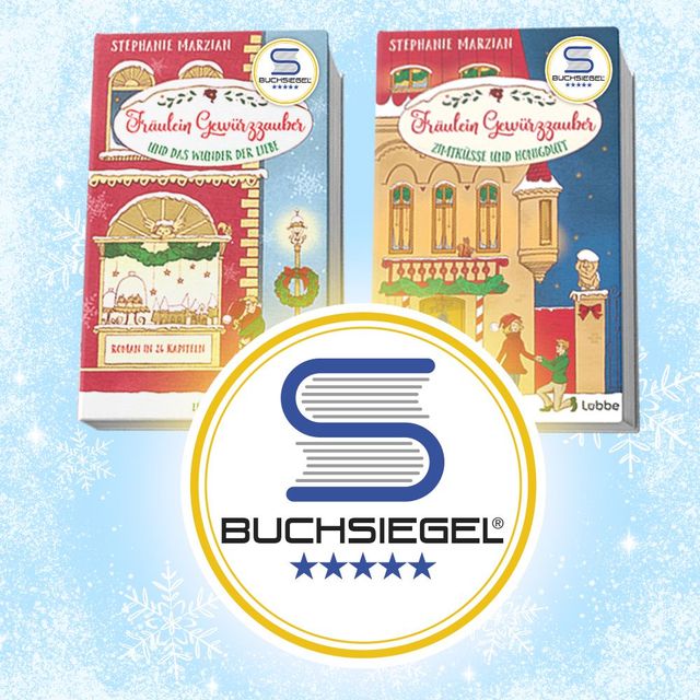 Buchsiege-Auszeichnung, Fräulein Gewürzzauber, Weihnachtsroman, Liebesroman