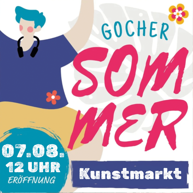 Gocher Sommer, Kunstmarkt, Goch, 