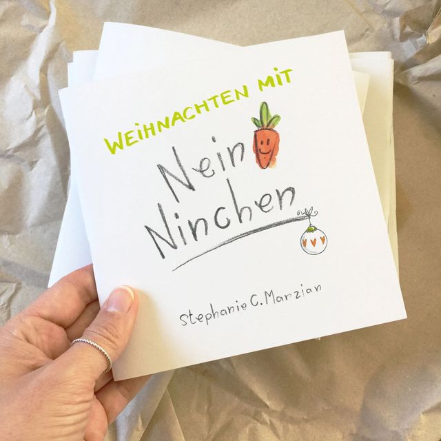 Nein-Ninchen Buch, Klammerheftung, Weihnachten