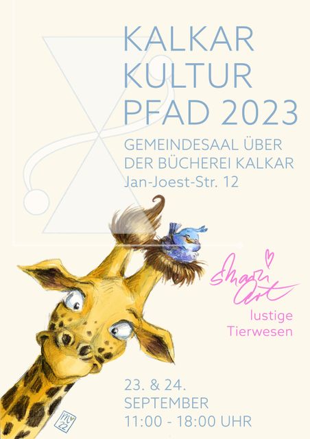 Kulturpfad Kalkar 2023, Kunstausstellung