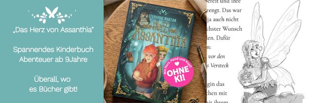 Titel, Das Herz von Assanthìa, Kinderbuch